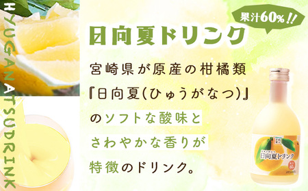 驚きの果実感！トロピカル飲み比べセット ハーフボトル4本セット(合計4本・各300ml、マンゴー、グァバ、パッションフルーツ、日向夏)_K021-016
