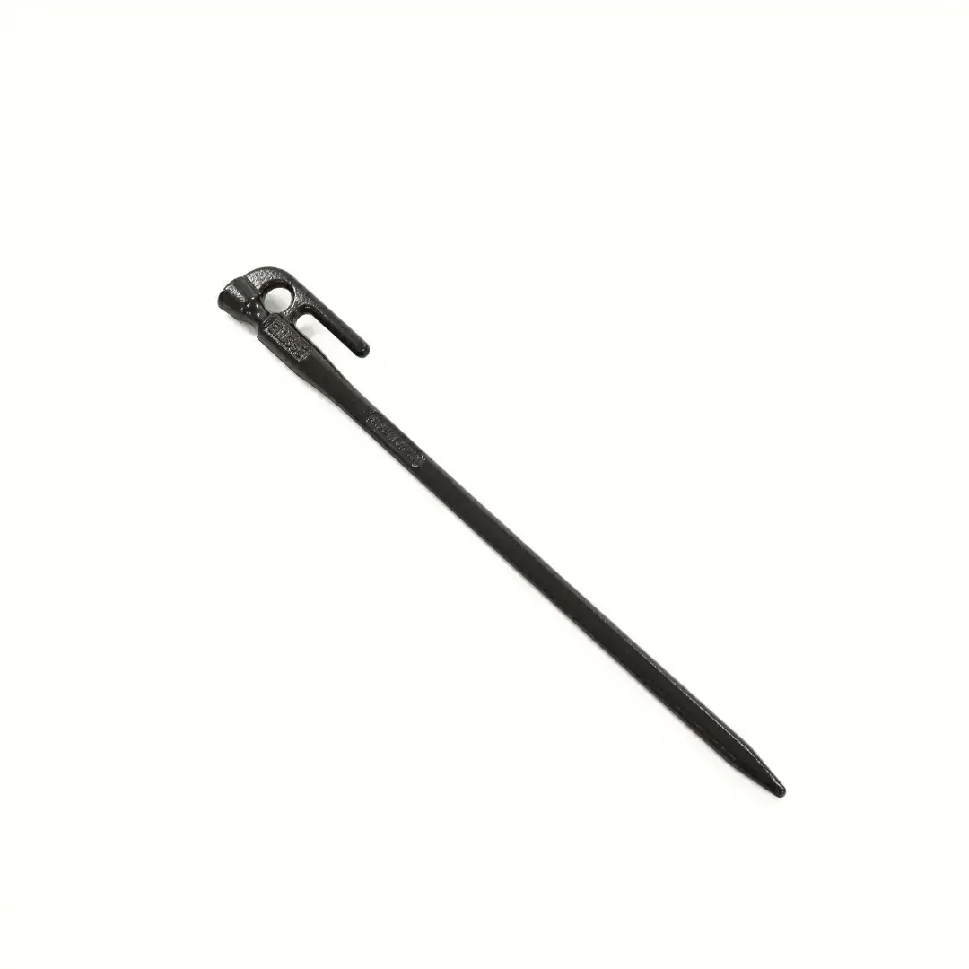 鍛造ペグ エリッゼステーク 28cm ペグ 8本セット 黒