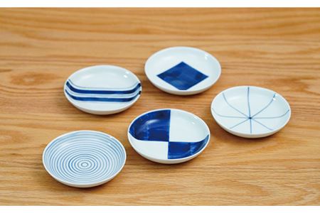 【波佐見焼】絵変り 小皿 小鉢 10点セット 食器 皿 【団陶器】 [PB86] 波佐見焼