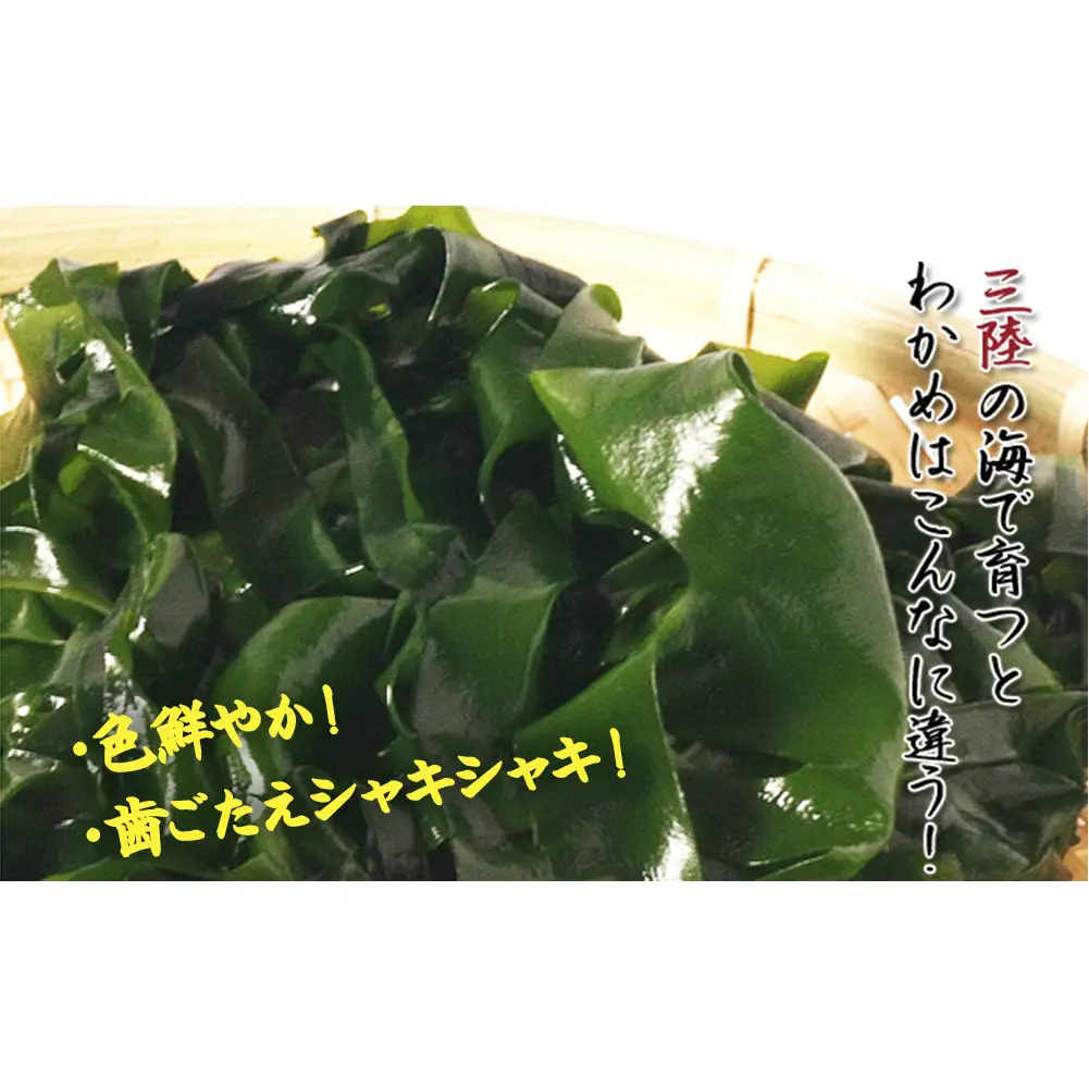 わかめ 三陸産 乾燥 カットわかめ 110g (55g×2袋) 常備品 宮城県 お味噌汁 乾燥ワカメ