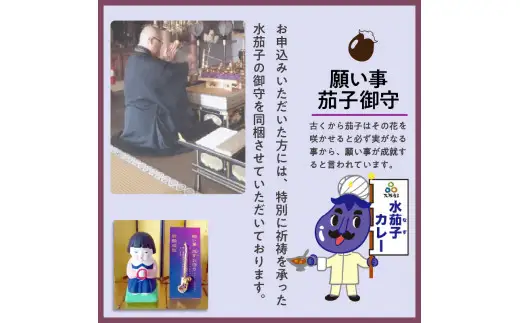 大阪産（おおさかもん）泉州水なすカレー 12箱 【御守つき】（レトルト 常温 簡単調理 レトルト食品 レトルトカレー かれー カレー カレールウ カレールウセット カレールー カレールーセット 人気カレー おすすめ 人気 泉南市 水茄子 なす）【041D-012】