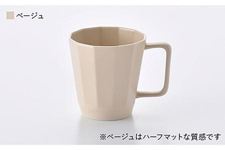 【波佐見焼】面取マグカップ パステルカラー 4個セット（ピンク・ミントブルー・グレー・ベージュ）スープマグ スープカップ 食器 皿 【重山陶器】 [ZB18]  波佐見焼