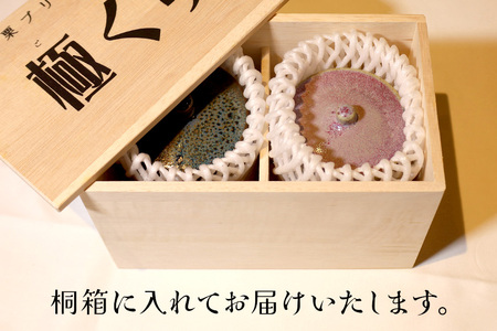 笠間 栗 プリン「極くり。」笠間焼器付き桐箱入り BI-015