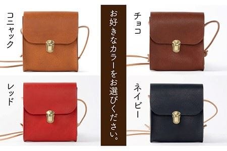 差し込み金具 の 小さな ショルダーバッグ 《糸島》【LADIES&GENTLEMEN