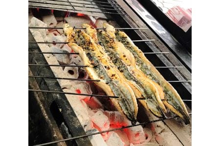 国産うなぎ白焼き (1匹)＋肝焼き [0849]