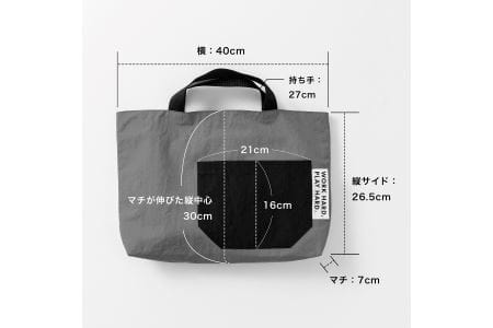 KITOKITO 撥水ナイロンレッスンバッグ【M／ネイビー】大人が持ってもおしゃれなシンプルデザイン 男の子にも女の子にも トートバッグ LBM_NA [0333]