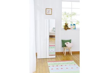 リフェクスミラー ドア掛け姿見RMH-20-SG (幅20cm×高さ120cm×厚み2cm (フック込み7cm) [0237]
