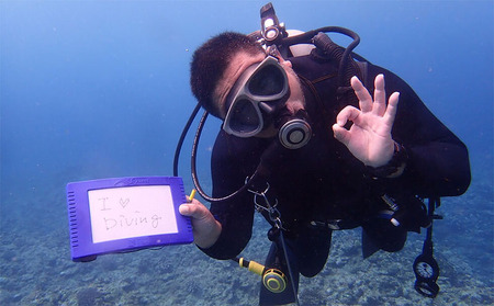 ダイビング 久米島ファンダイビング利用券1名様 1日3ダイブ×3日間 マリン アクティビティ