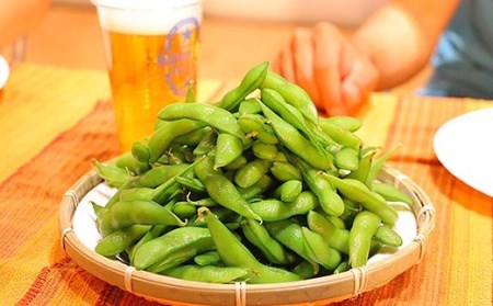 75E-15新潟県長岡産枝豆2.0kg【長岡茶豆250g×8袋入り】