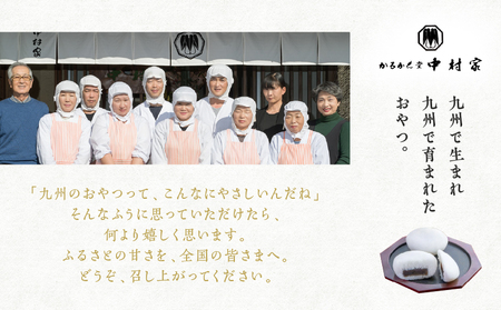 【無添加】中村家のかるかん 饅頭 10個入り_B072-001