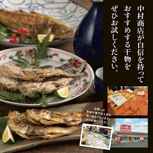 山陰のおすすめ干物セット【中村商店】
