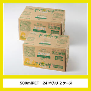 サンＡ 宮崎育ちのレモネード 500ml ＰＥＴ 24本入り×2ケース 飲料 栄養機能食品  マルチビタミン配合