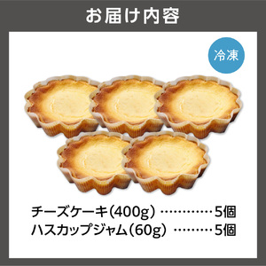 とことん北海道原料にこだわった濃厚チーズケーキ【5セット】 スイーツ 石狩市