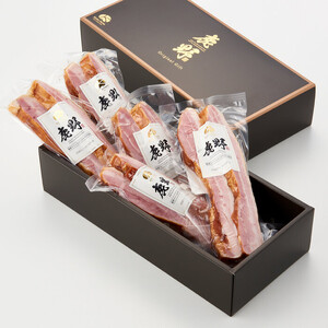 【鹿野ファーム】脂身の旨味際立つ厚切りベーコンステーキセット
