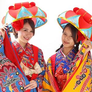 【レンタル琉装veni】自撮りし放題！本格琉装体験プラン！（女性 or 男性1名様）