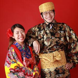 【レンタル琉装veni】カップル琉装体験プラン！スタジオ撮影付き！（2名様分）