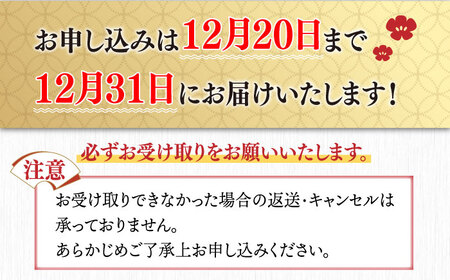 【先行予約】【2027謹賀新年】壱岐の島 太安閣の2段 おせち 3から4名様用 【2026年12月31日お届け】[JBJ004] おせち 年末