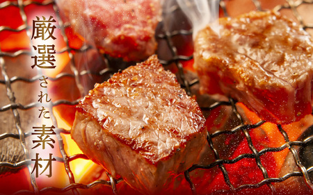 極上！若狭牛づくし 希少部位BBQセット 計900ｇ（タレ付き） [G-1801]