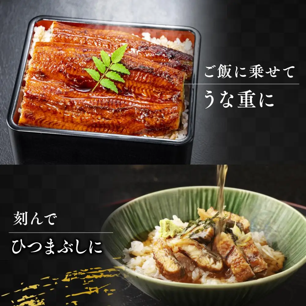 うなぎの蒲焼3尾 タレ付き（2本） YZ002 