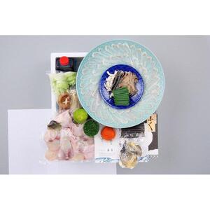 国内産高級とらふぐ料理セット(2～3人前)【配達不可地域有】
