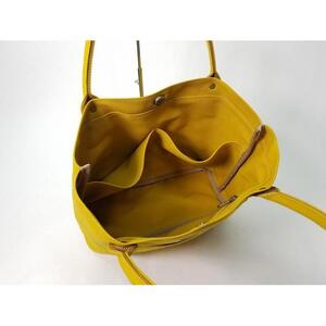 【いちひこ帆布】 ミニトート/イエロー【かばん ファッション 人気 おすすめ 】