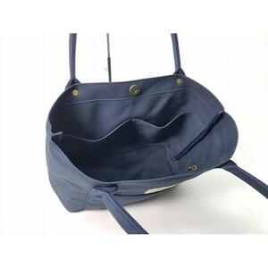 【いちひこ帆布】 ミニトート/ネイビー【かばん ファッション 人気 おすすめ 】