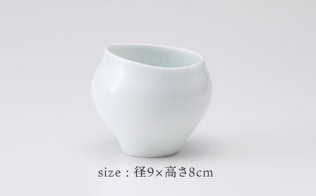 【美濃焼】蛇の目 試飲用グラス【陶芸家 山田晋一朗】【TOKI MINOYAKI返礼品】食器 酒器 おちょこ お猪口 ぐい呑み ぐい飲み お酒 日本酒 白 ホワイト シンプル [MAJ001]