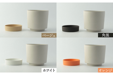 【美濃焼】ground_grip プランター 4色×2サイズ 8点セット【晋山窯ヤマツ】インテリア 雑貨 植木鉢 卓上 ガーデニング 写真映え シンプル おしゃれ 送料無料 [MAS027]