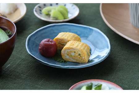 【美濃焼】中皿 15cm Nuan 5色セット 【EAST table】 皿 ケーキ皿 取り皿 [MBS010]