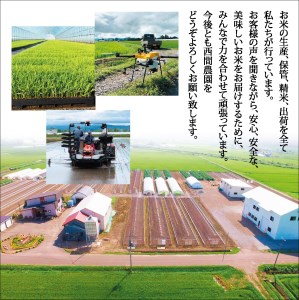 令和7年産 特別栽培米 おぼろづき みがき玄米 5kg【西間農園】玄米 お米 米 北海道産 北海道米 国産 コメ JGAP認証農場 北海道 比布町 ぴっぷ 1005-011