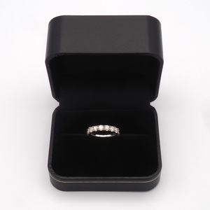 プラチナ 2.0ctハーフエタニティダイヤモンド リング　HR-009022