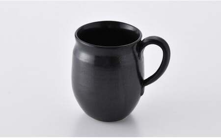 有田焼 乃利陶窯 五臓六腑が喜ぶ【こくようせき】黒曜石黒釉 樽型ビールジョッキ（大） 30000円 3万円 A30-759