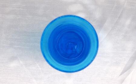 【琉球ガラス 匠工房】海の泡 口広グラス（2個）セット