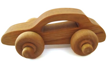 とんぼ工房手作り「木のミニカー3台セット」 [0329]