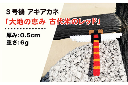 三号機 ： 大地 の 恵み 古代米 の レッド アキアカネ《糸島》【糸島とんぼ】 [APK004]