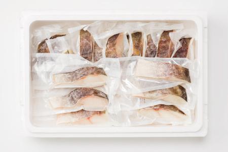【北海道根室産】真鱈切身1切真空×30P A-09097