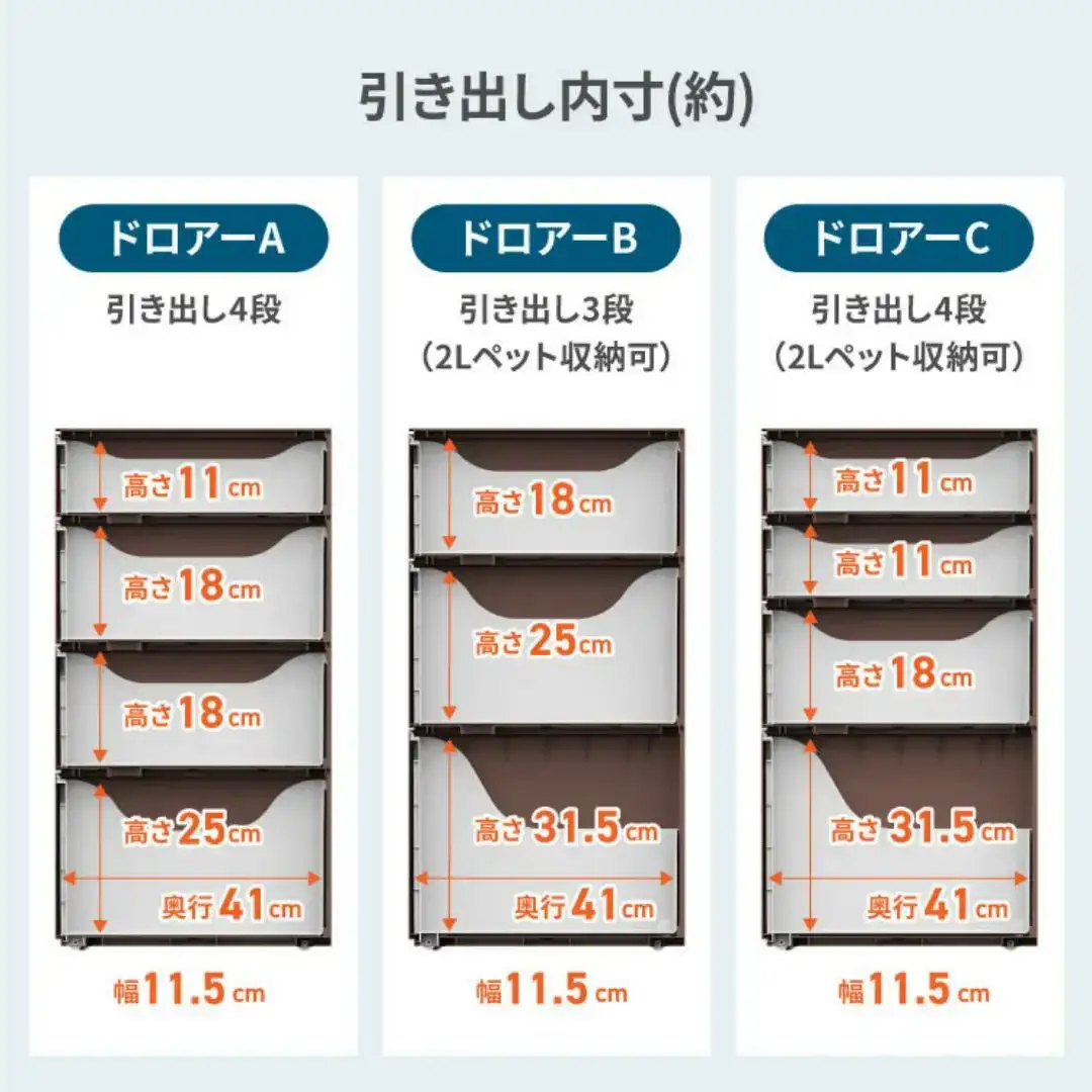 隙間収納 ストランティ ドロアーＣ ホワイト すき間収納 収納ボックス サニタリー スリムラック 洗面所 キッチン スリム収納【014S016】