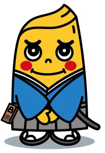 宗田節うす削り付き！ゆるキャラTシャツ（綿100％）～レトロデザイン＆宗田ぶっしー君イラスト～ 【R00426】