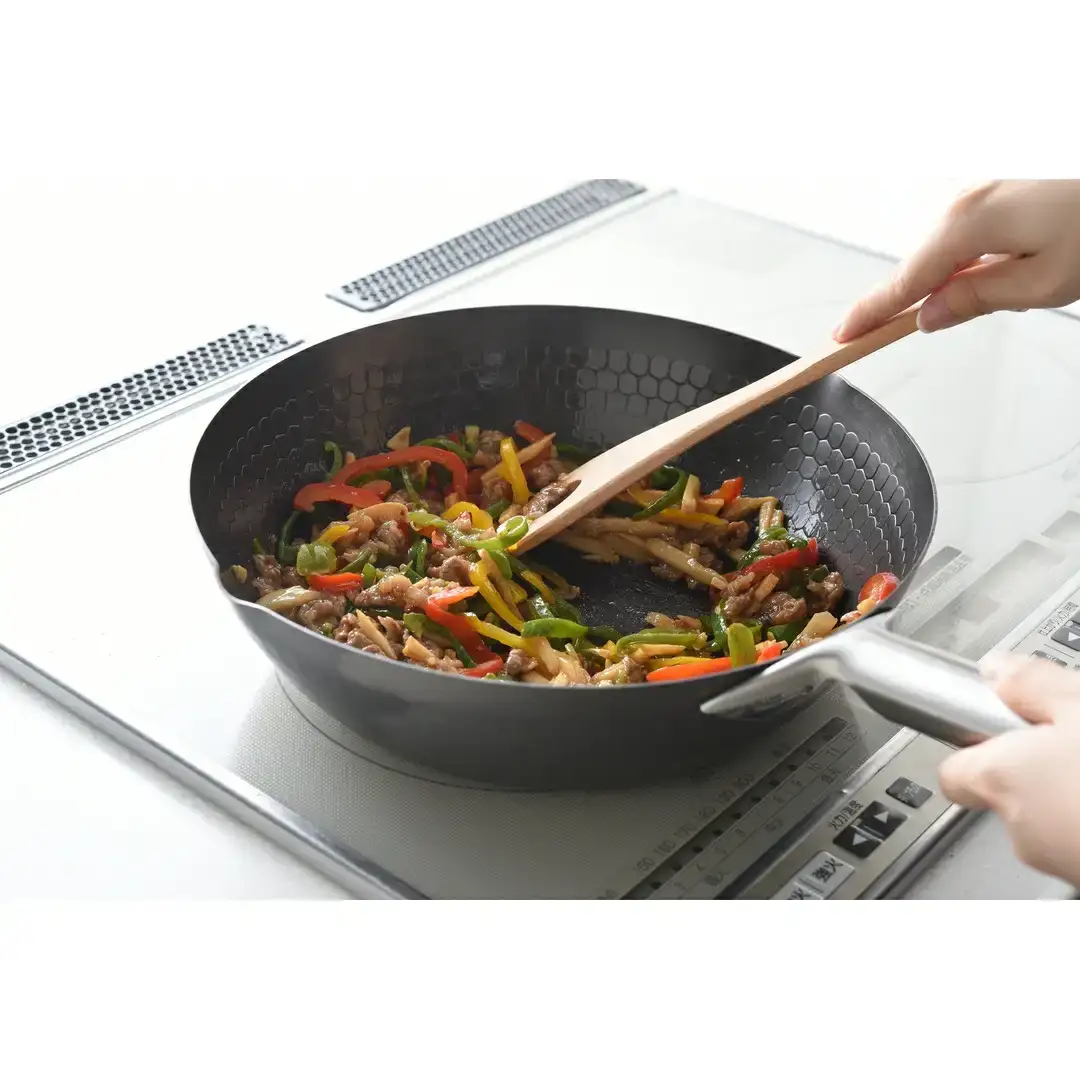 eN I中華 炒め鍋 28cm 蒸し器セット 中華鍋 蒸し器 スチーマー