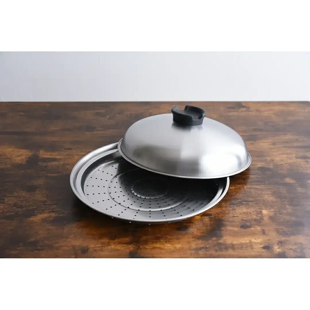 Hirayama 低温調理器 スチーマー 30cm 新品未使用 蒸し器 Amazon | 低温調理器具 スチーム鍋 蒸し器 平山式 30cm 健康 70℃蒸し