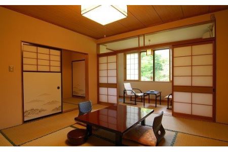 鉛温泉　藤三旅館ペア宿泊券 【177】