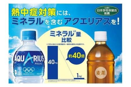【最短翌日発送】アクエリアス500mlペットボトル ２４本セット 【433】