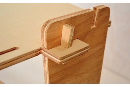 木の香り漂う 木製デスク WOOD STANDING DESK【スタンダード】 【607】