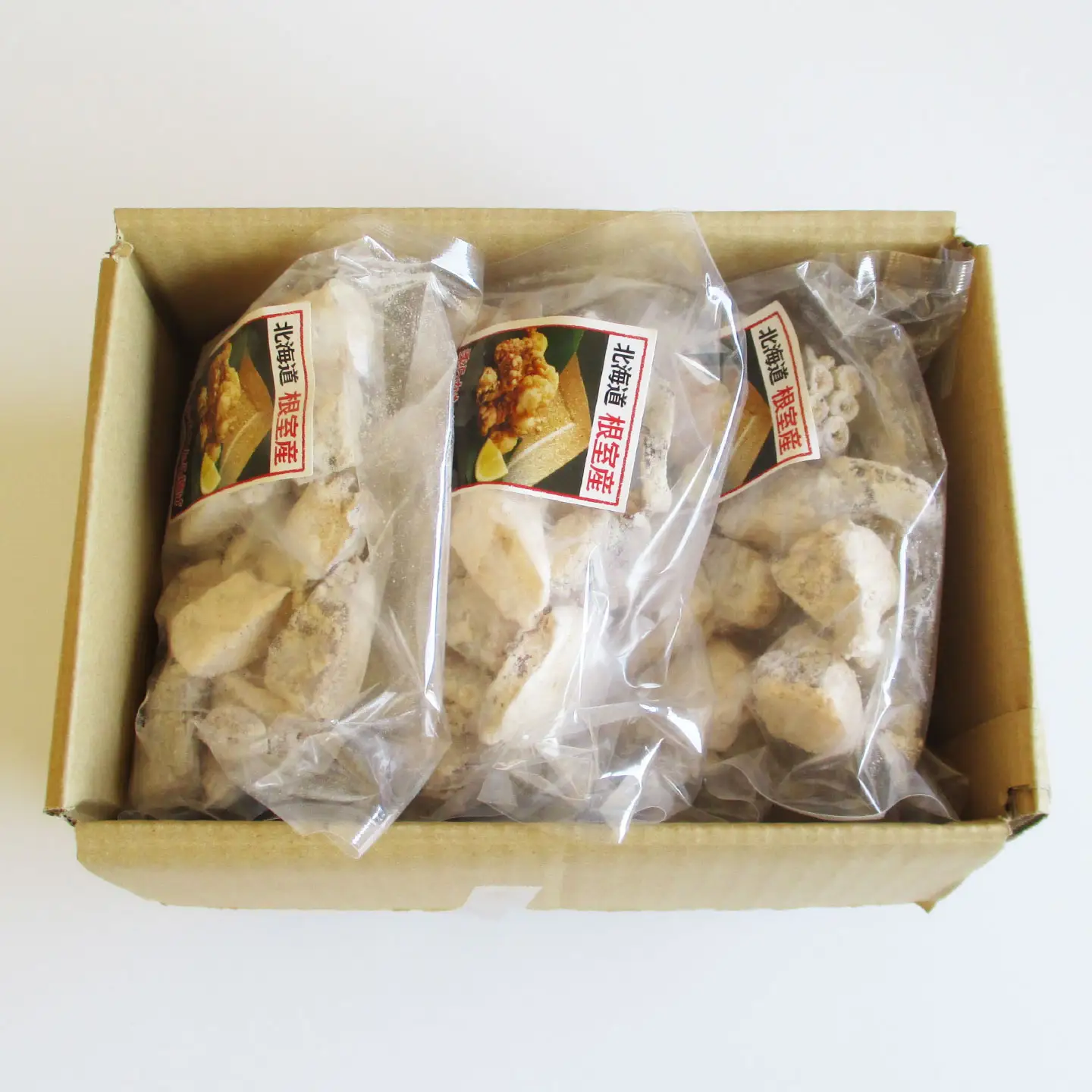 【北海道根室産】から揚げ用たこ150g×6P A-19001