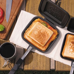 [ベルモント]ホットサンドメーカー アルミ合金製 セパレート式 ソロキャンプ 防災用品