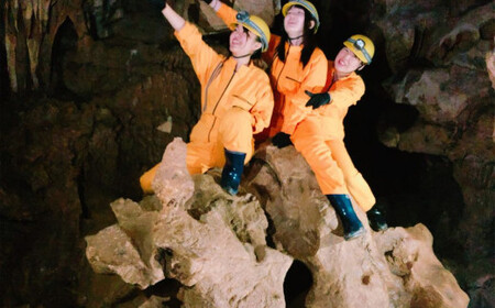 【日本三大鍾乳洞】龍河洞 冒険コース 《ペア入洞券》 チケット 体験 冒険 鍾乳洞 洞窟 地下 観光 歴史 自然