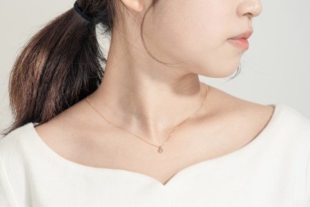 K18 TTLBダイヤモンドネックレス(0.3ct) 60-8799