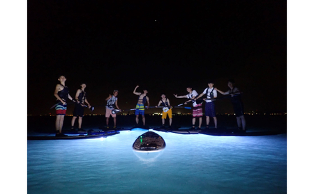 【ハレタオーシャンサポート】イチ押し！【ナイトSUPコース】2名様