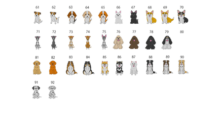 クールネック（ネイビー・ピンク・グリーン）わんちゃんのお名前刺繍入り（犬の洋服）