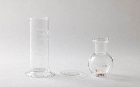 A113 サイエンス 宅飲み セット どっしりンダー 時計皿 徳利 耐熱